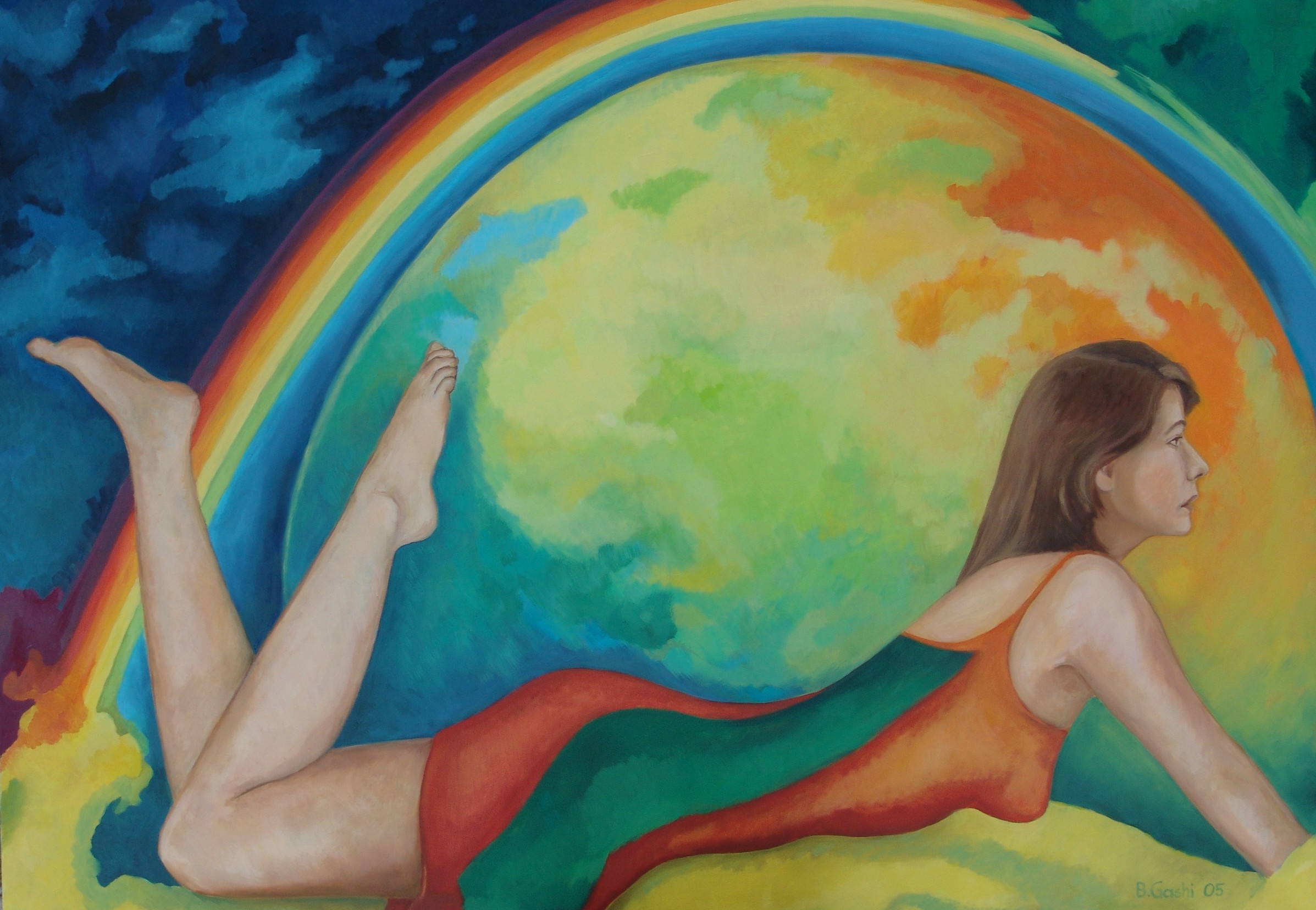 Iris unterm Regenbogen - Barbara Gashi